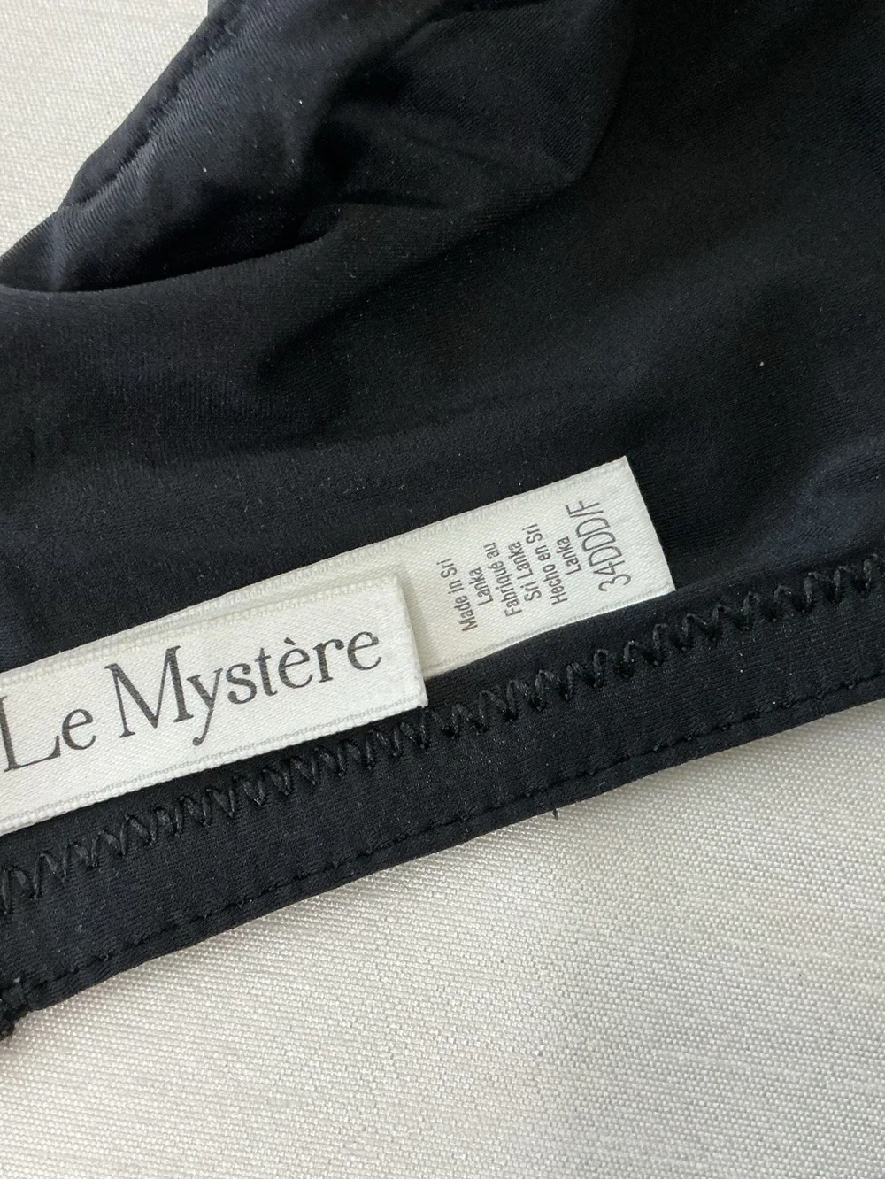 Le Mystere Sheer Illusion Wireless Bra 34DDD